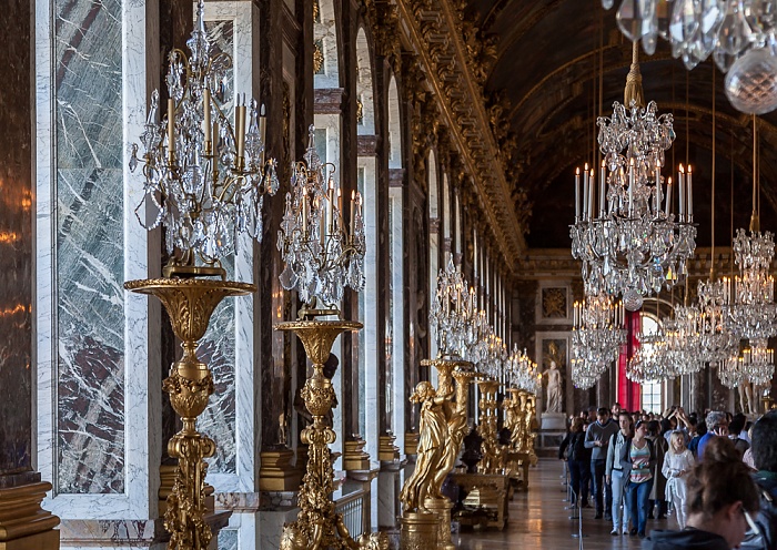 Schloss Versailles (Château de Versailles): Spiegelsaal Versailles
