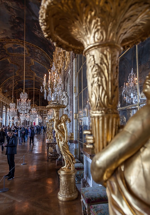 Schloss Versailles (Château de Versailles): Spiegelsaal Paris 2017