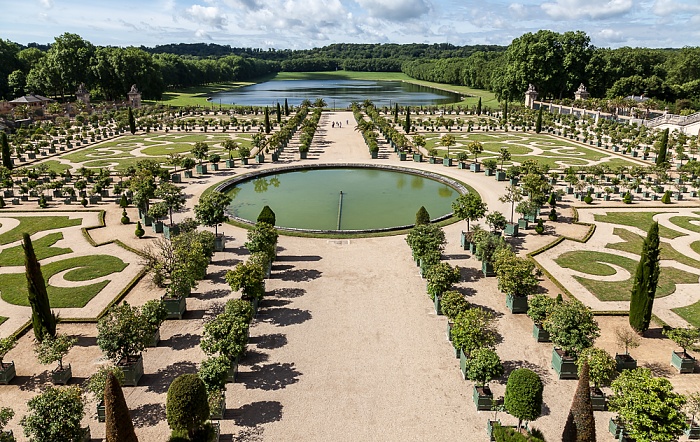 Parc de Versailles: Jardin de Versailles - Jardin de l'orangerie Pièce d'eau des Suisses