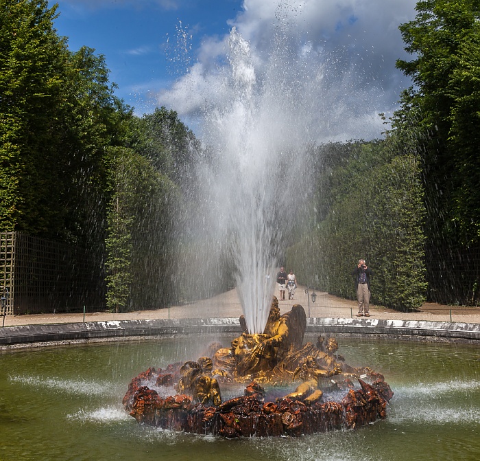 Parc de Versailles: Jardin de Versailles - Bassin de Saturne