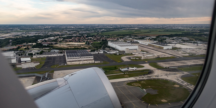 Flughafen Paris-Charles-de-Gaulle Luftbild aerial photo