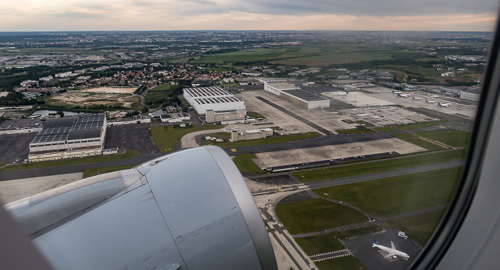 Flughafen Paris-Charles-de-Gaulle Luftbild aerial photo