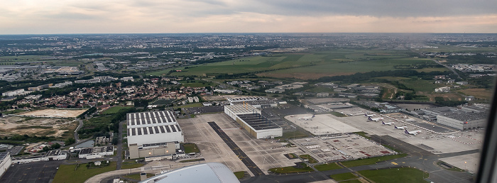 Flughafen Paris-Charles-de-Gaulle Luftbild aerial photo