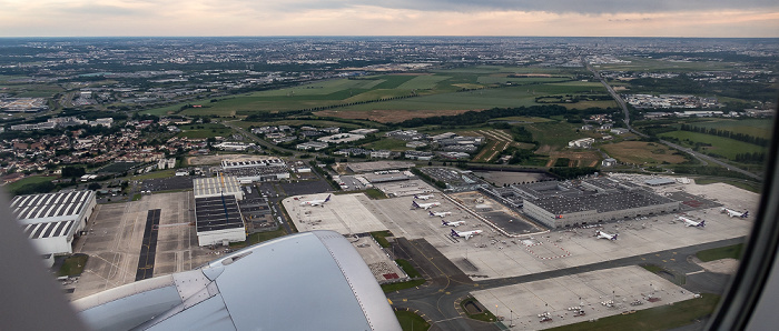 Flughafen Paris-Charles-de-Gaulle Luftbild aerial photo