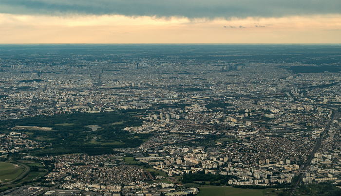 Paris Luftbild aerial photo