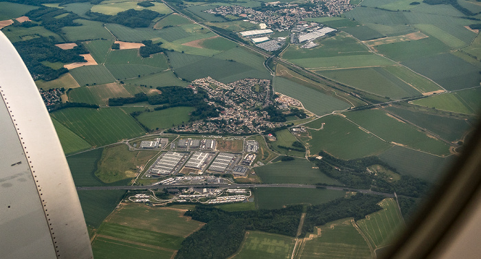 Frankreich Luftbild aerial photo