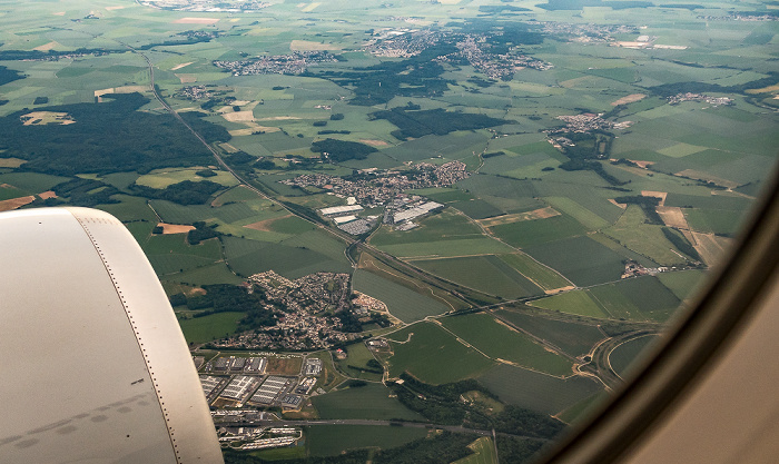 Frankreich Luftbild aerial photo