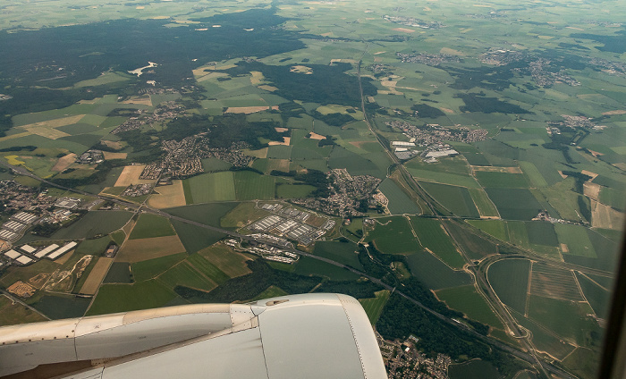 Frankreich Luftbild aerial photo