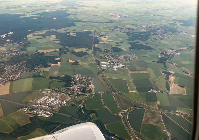 Frankreich Luftbild aerial photo