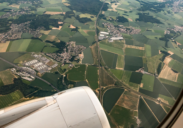 Frankreich Luftbild aerial photo