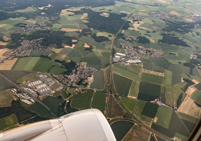 Frankreich Luftbild aerial photo