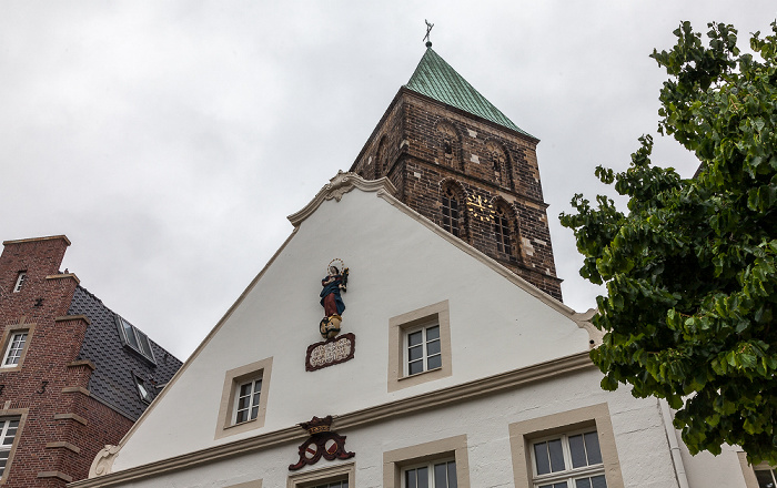 Rheine Marktplatz Stadtkirche St. Dionysius