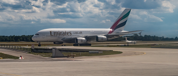 Flughafen Franz Josef Strauß: Emirates Airbus A380 (Emirates) München