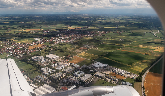 Bayern - Landkreis Freising: Hallbergmoos 2017-06-29 Flug DLH1716 München Franz Josef Strauß (MUC/EDDM) - Split (SPU/LDSP)