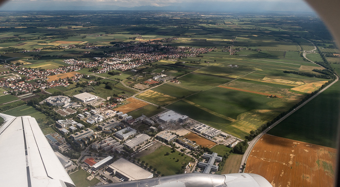 Bayern - Landkreis Freising: Hallbergmoos 2017-06-29 Flug DLH1716 München Franz Josef Strauß (MUC/EDDM) - Split (SPU/LDSP)