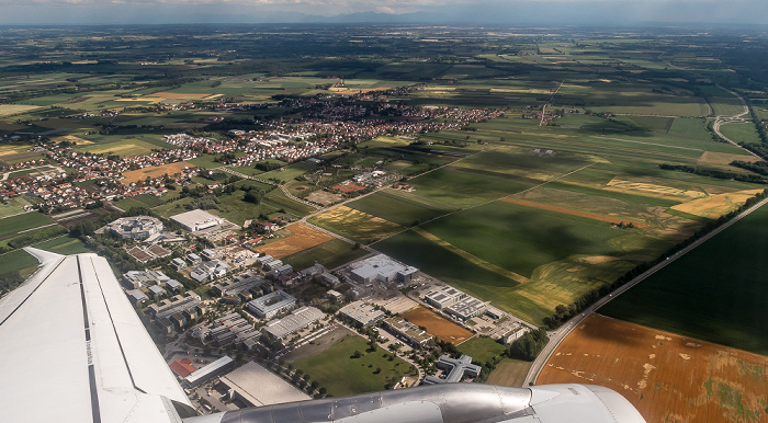 Bayern - Landkreis Freising: Hallbergmoos 2017-06-29 Flug DLH1716 München Franz Josef Strauß (MUC/EDDM) - Split (SPU/LDSP)