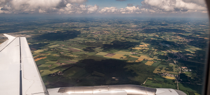 Bayern - Landkreis Erding 2017-06-29 Flug DLH1716 München Franz Josef Strauß (MUC/EDDM) - Split (SPU/LDSP)