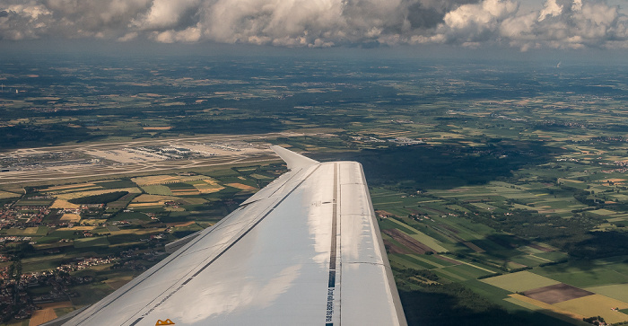 Bayern - Landkreis Erding 2017-06-29 Flug DLH1716 München Franz Josef Strauß (MUC/EDDM) - Split (SPU/LDSP)