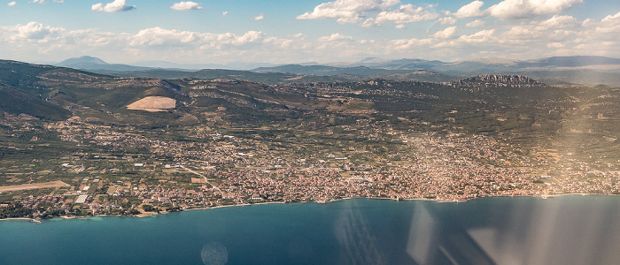 Gespanschaft Split-Dalmatien: Kaštela 2017-06-29 Flug DLH1716 München Franz Josef Strauß (MUC/EDDM) - Split (SPU/LDSP)