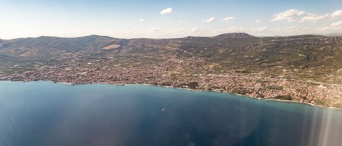 Gespanschaft Split-Dalmatien: Kaštela 2017-06-29 Flug DLH1716 München Franz Josef Strauß (MUC/EDDM) - Split (SPU/LDSP)