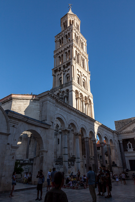 Altstadt (Grad): Diokletianpalast - Kathedrale des Heiligen Domnius Split