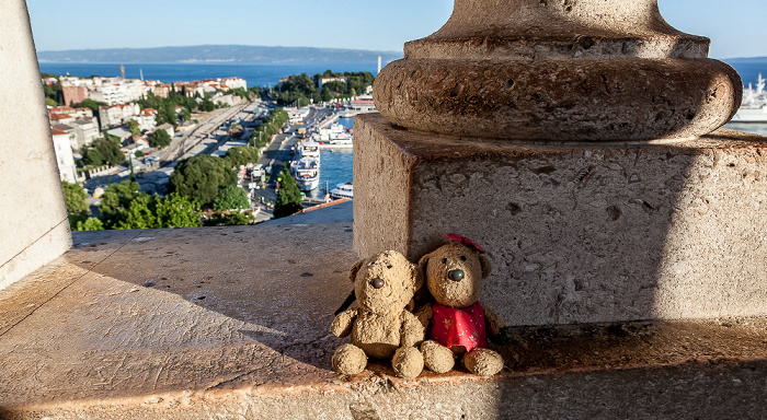 Split Turm der Kathedrale des Heiligen Domnius: Teddy und Teddine