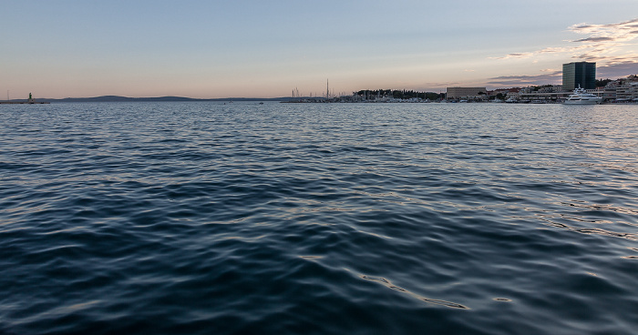 Split Hafen, Adriatisches Meer (Mittelmeer)