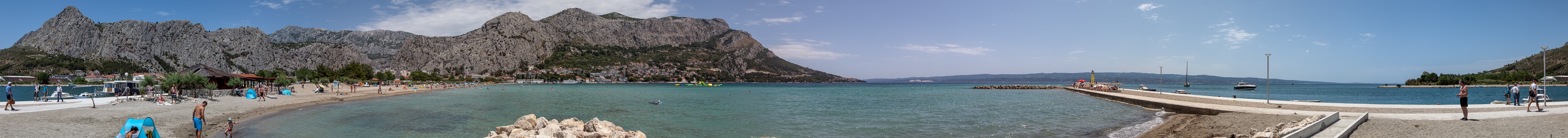 Omiš Adriatisches Meer (Mittelmeer)