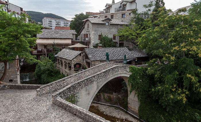 Altstadt: Kriva Ćuprija (Krumme Brücke) Mostar