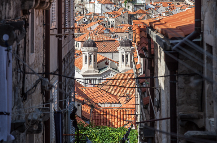 Dubrovnik Altstadt (Grad): Ulica od Kaštela Crkva Svetog blagovještenja