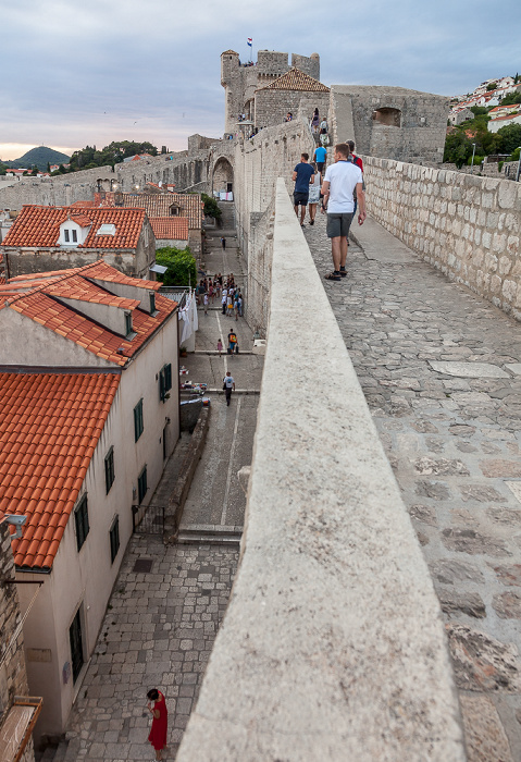 Dubrovnik Altstadt (Grad): Stadtmauer