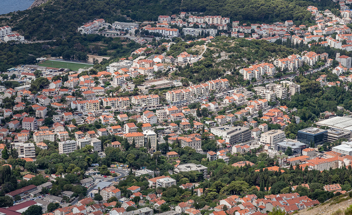 Dubrovnik Blick vom Brdo Srđ