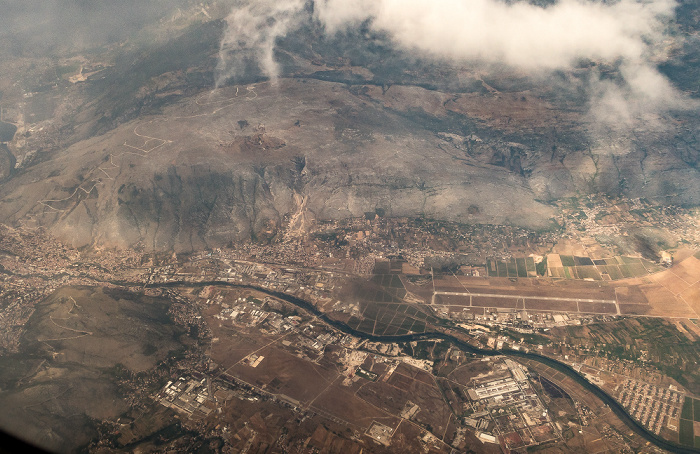 Mostar und Flughafen Mostar Bosnien und Herzegowina