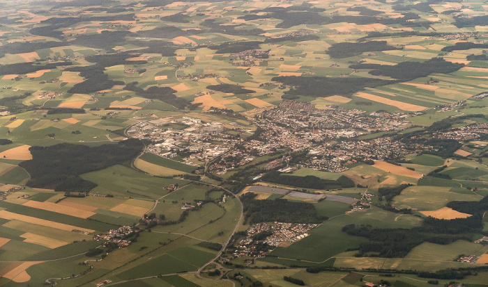 Bayern - Landkreis Landshut: Vilsbiburg 2017-07-02 Flug DLH1711 Dubrovnik (DBV/LDDU) - München Franz Josef Strauß (MUC/EDDM)