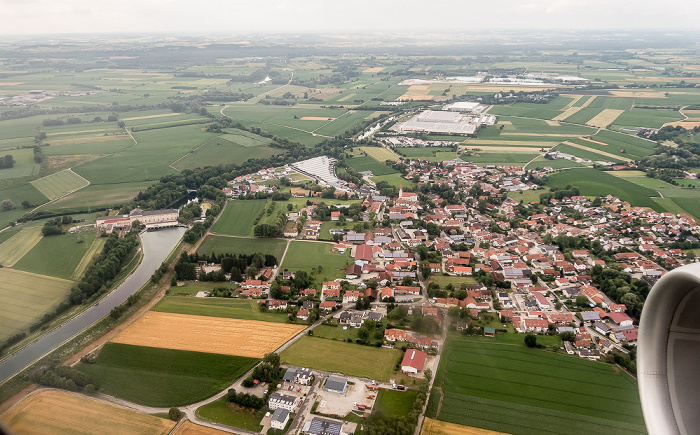 Bayern - Landkreis Erding: REWE-Logistikzentrum Eitting Landkreis Erding