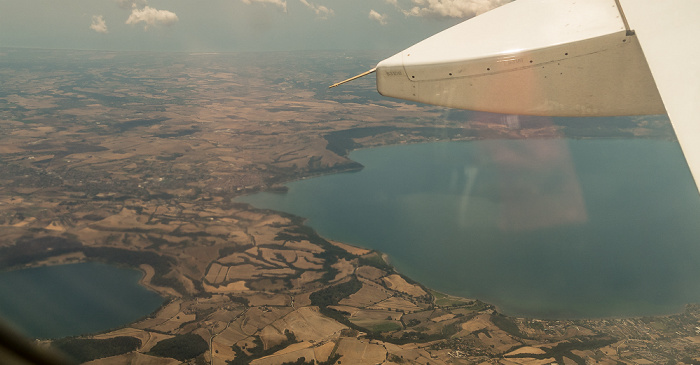 V.l.: Lago di Martignano, Anguillara Sabazia, Lago di Bracciano Latium