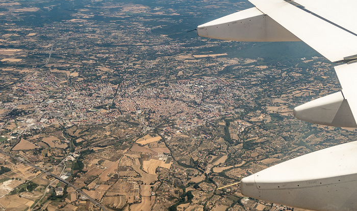 Latium Viterbo 2017-07-15 Flug AZA437 München Franz Josef Strauß (MUC/EDDM) - Rom-Fiumicino (FCO/LIRF) Luftbild aerial photo