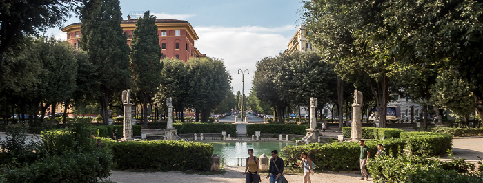 Rom Piazza Giuseppe Mazzini: Fontana di Piazza Mazzini