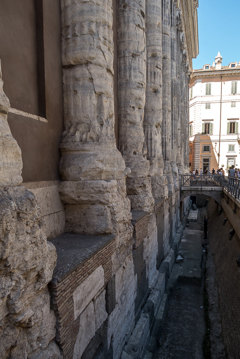 Piazza di Pietra: Tempio di Adriano (Hadrianeum) Rom