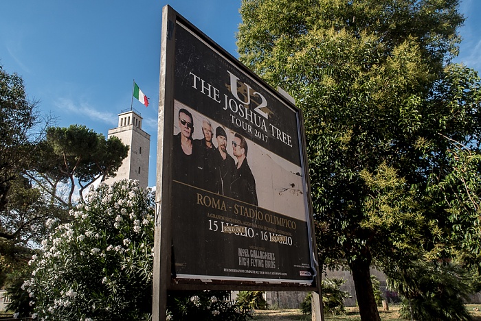 Rom Konzertplakat Stadio Olimpico (Olympiastadion): U2