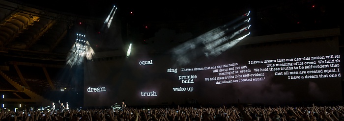 Stadio Olimpico (Olympiastadion): U2 (+ Noel Gallagher’s High Flying Birds) Rom Pride (In The Name Of Love)