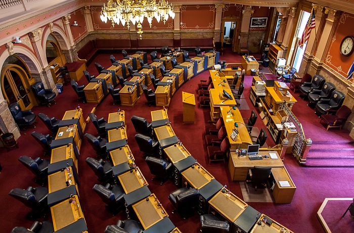 Colorado State Capitol Building: State Senate Chamber Denver