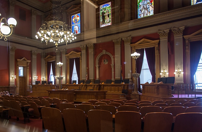 Denver Colorado State Capitol Building: Old Colorado Supreme Court Chamber