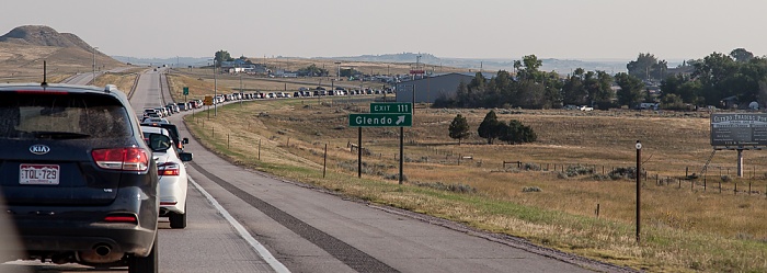 Interstate 25 Cheyenne - Glendo: Exit 111 Glendo Wyoming