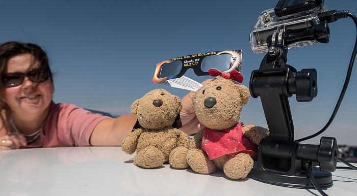 Glendo Thomas Memorial Airport: Teddy und Teddine