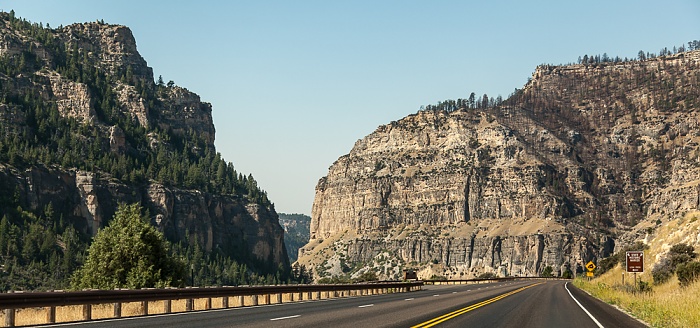 Wyoming Bighorn National Forest: U.S. Route 16