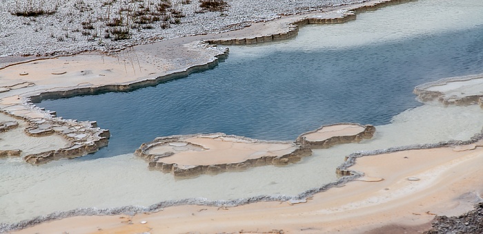 Yellowstone National Park Upper Geyser Basin: Geyser Hill - Doublet Pool