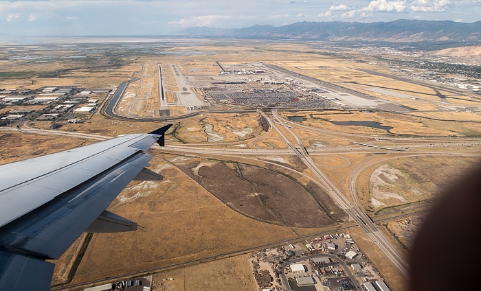 Interstate I-80 (Dwight D. Eisenhower Highway), Salt Lake City International Airport Salt Lake City