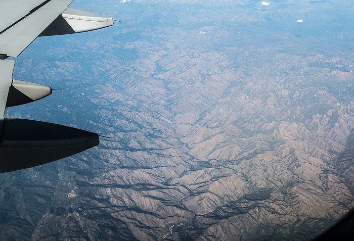 Idaho Boise County / Boise River / Elmore County 2017-08-25 Flug DAL1873 Salt Lake City (KSLC) - Seattle/Tacoma (KSEA) Luftbild aerial photo