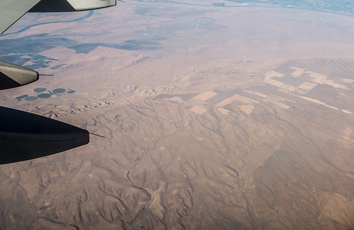 Washington Benton County 2017-08-25 Flug DAL1873 Salt Lake City (KSLC) - Seattle/Tacoma (KSEA) Columbia River Luftbild aerial photo